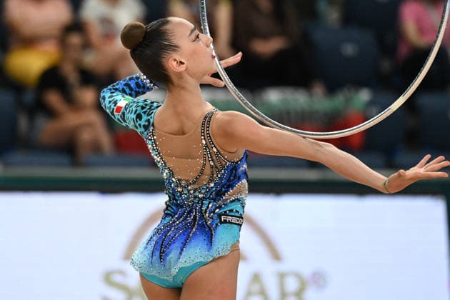 OTHER - Gymnastics - European Championships in Rhythmic gymnastics, Rhythmische Sportgymnastik, RSG Photo by IPA ABACAPRESS.COM85112422 - CASSANO Flavia (ITA) during European Championships in Rhythmic Gymnastics, Gymnastics in Varna, Bulgaria, May 27 2026 Varna Bulgaria  Copyright: xIPAxSport ABACAx