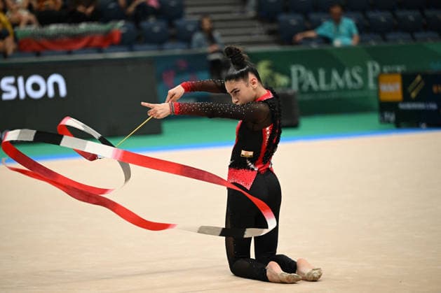 OTHER - Gymnastics - European Championships in Rhythmic gymnastics, Rhythmische Sportgymnastik, RSG Photo by IPA ABACAPRESS.COM85112404 - EChVARNA captured at Palace of Culture and Sports, Varna on 27.May.2026 by Filippo Tomasi Photography during European Championships in Rhythmic Gymnastics, Gymnastics in Varna, Bulgaria, May 27 2026 Varna Bulgaria  Copyright: xIPAxSport ABACAx