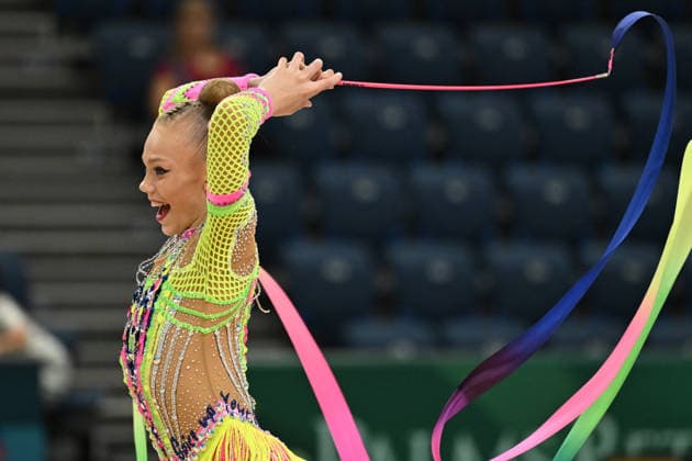 IPA85112916 - DIETE Melissa (GER) during European Championships in Rhythmic gymnastics, Rhythmische Sportgymnastik, RSG Gymnastics in Varna, Bulgaria, May 27 2026  Copyright: xFilippoxTomasi IPAxSportx xx 85112916
