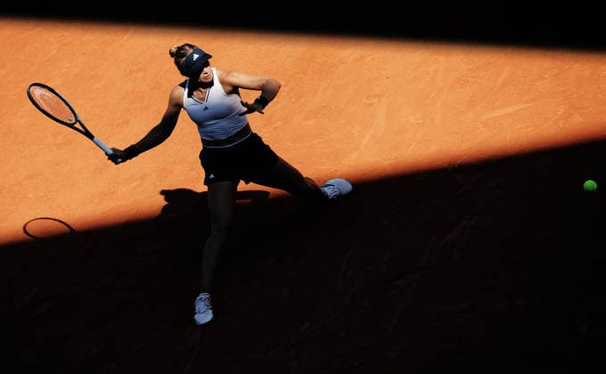 TENNIS - French Open 2026 PARIS,FRANCE,27.MAY.26 - TENNIS - WTA, Tennis Damen Tour, French Open, Roland Garros, Grand Slam. Image shows Yuliia Starodubtseva (UKR).  GEPAxpictures xMatthiasxHauer