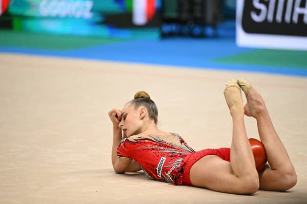 OTHER - Gymnastics - European Championships in Rhythmic gymnastics, Rhythmische Sportgymnastik, RSG Photo by IPA ABACAPRESS.COM85112915 - GODIOZ Elodie Margot (ITA) during European Championships in Rhythmic Gymnastics, Gymnastics in Varna, Bulgaria, May 27 2026 Varna Bulgaria  Copyright: xIPAxSport ABACAx