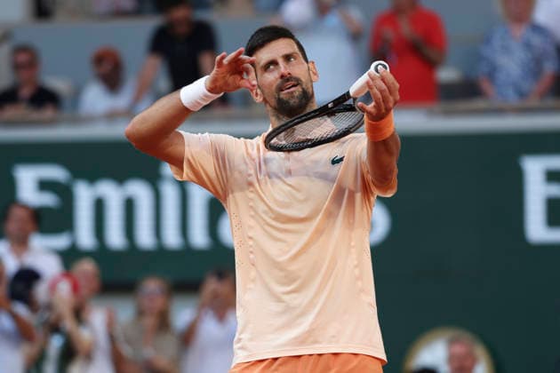 TENNIS : Roland Garros 2026 - 27 05 2026 Valentin Royer (FRA) Vs Novak Djokovic (SRB) ParisFrance  Copyright: xMichaelxBaucherx
