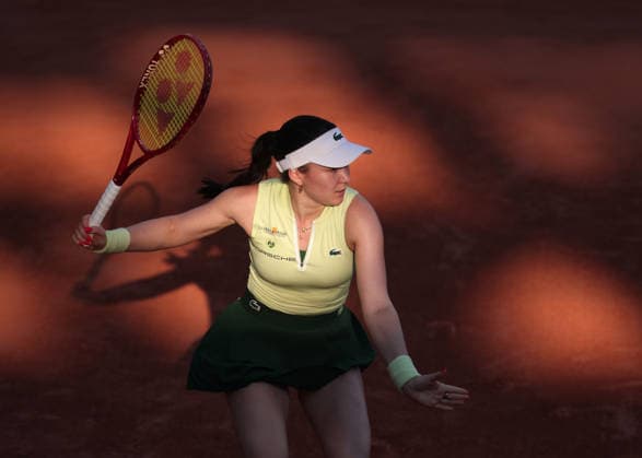 Eva Lys (GER), Damen Einzel, Ladies Singles Tennis - French Open 2026 - Roland Garros - Paris - - France - 27 May 2026. Copyright: xJuergenxHasenkopfx