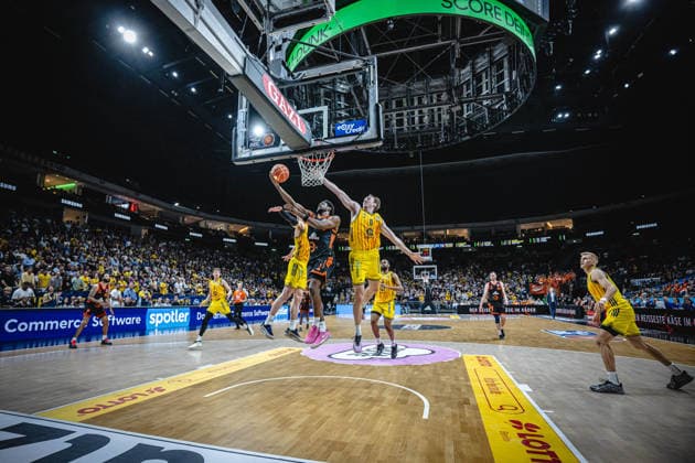 TJ Bamba (Vechta, No.05)Basketball Berlin 27.05.2026 Saison 2025 2026 EasyCredit BBL 1. Bundesliga Männer, Herren Playoffs Viertelfinale Spiel 5 Alba Berlin - RASTA Vechta