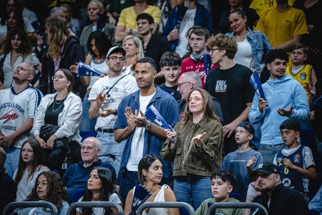 Basketball Berlin 27.05.2026 Saison 2025 2026 EasyCredit BBL 1. Bundesliga Männer, Herren Playoffs Viertelfinale Spiel 5 Alba Berlin - RASTA Vechta Johannes Thiemann zu Gast