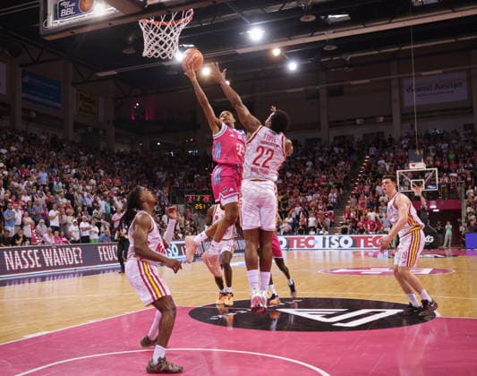 Jalen Finch Telekom Baskets Bonn vs. Fitness First Würzburg (Wuerzburg) Baskets Playoffs Viertelfinale Spiel 5 - Saison 2025 26