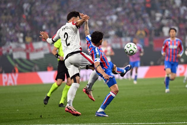IPA85115824 - Yeremi Pino (Crystal Palace F.C.) during the UEFA Europe Conference 2026 final between Rayo Vallecano de Madrid vs. Crystal Palace F.C. on May 27th, 2026 at the Red Bull Arena, Leipzig, Germany  Copyright: xVincenzoxOrlando IPAxSportx xx 85115824