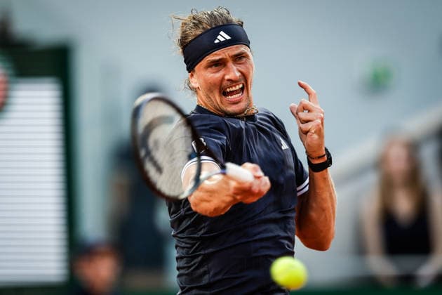 May 27, 2026, Paris, France, France: Alexander ZVEREV of Germany during the fourth day of the Roland-Garros 2026, French Open 2026, Grand Slam tennis tournament at Roland-Garros Stadium on May 27, 2026 in Paris, France. Paris France - ZUMAm308 20260527_zsp_m308_070 Copyright: xMatthieuxMirvillex