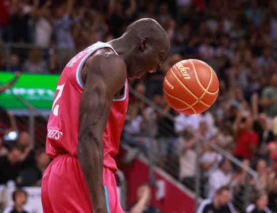 Kur Jongkuch (Bonn), Bonn, Deutschland, 27.05.2026, Basketball Bundesliga, 5. Viertelfinale, Telekom Baskets Bonn vs Fitness First Würzburg Baskets