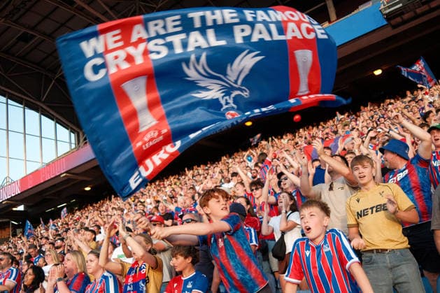 UEFA Conference League Final Screening 27 May 2026, London - UEFA Conference League Final Screening - Crystal Palace v Rayo Vallecano - Crystal Palace fans - Photo: Jacques Feeney Offside. London UK Copyright: xJacquesxFeeneyx xOffsidexOffside