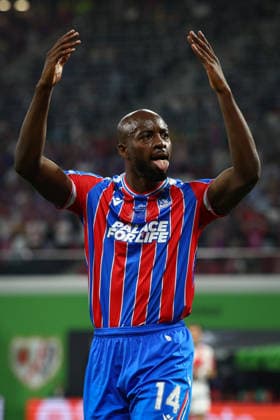 UEFA Conference League Final: Crystal Palace v Rayo Vallecano LEIPZIG, GERMANY - 27th May 2026: Jean-Philippe Mateta of Crystal Palace celebrates during the UEFA Conference League Final match between Crystal Palace FC and Rayo Vallecano de Madrid at the Red Bull Arena Leipzig Red Bull Arena Germany Copyright: xCraigxMercerx xPeakxActionxPhotosx