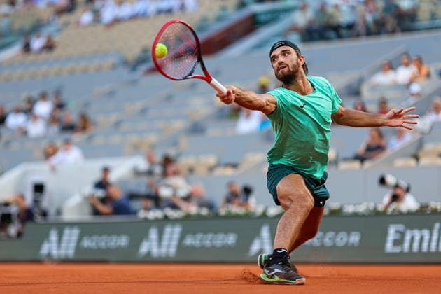 2026.05.27 Paryz Tenis French Open Roland Garros 2026 Tomas Machac - Alexander Zverev N z Tomas Machac Foto Pawel Andrachiewicz PressFocus 2026.05.27 Paris Tennis - French Open Roland Garros 2026 Tomas Machac - Alexander Zverev Tomas Machac Credit: Pawel Andrachiewicz PressFocus NEWSPIX.PL --- newspix.pl 