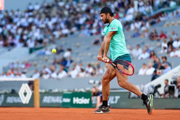 2026.05.27 Paryz Tenis French Open Roland Garros 2026 Tomas Machac - Alexander Zverev N z Tomas Machac Foto Pawel Andrachiewicz PressFocus 2026.05.27 Paris Tennis - French Open Roland Garros 2026 Tomas Machac - Alexander Zverev Tomas Machac Credit: Pawel Andrachiewicz PressFocus NEWSPIX.PL --- newspix.pl 