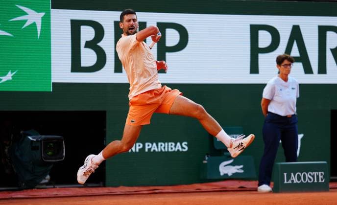 Novak Djokovic French Open Tennis, Day Four, Tennis, Roland Garros, Paris, France - 27 May 2026Paris Roland Garros France EDITORIAL USE ONLY No use with unauthorised audio, video, data, fixture lists, club league logos or live services. Online in-match use limited to 120 images, no video emulation. No use in betting, games or single club league player publications.  Copyright: xJavierxGarcia Shutterstockx 16898261bp