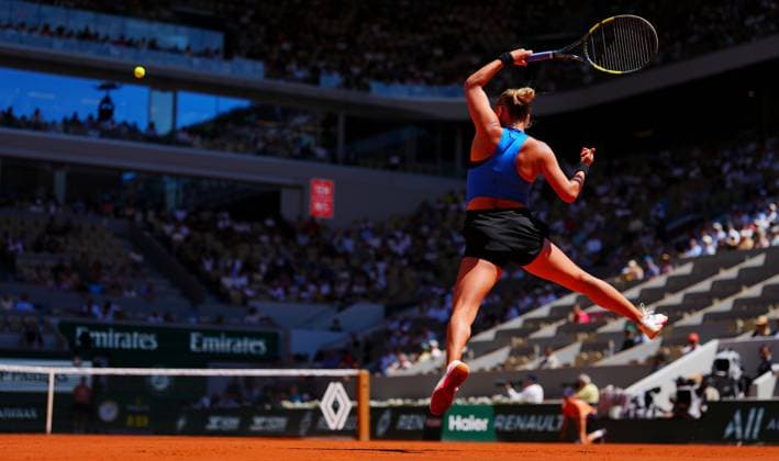 Sara Bejlek French Open Tennis, Day Four, Tennis, Roland Garros, Paris, France - 27 May 2026Paris Roland Garros France EDITORIAL USE ONLY No use with unauthorised audio, video, data, fixture lists, club league logos or live services. Online in-match use limited to 120 images, no video emulation. No use in betting, games or single club league player publications.  Copyright: xJavierxGarcia Shutterstockx 16898261cd