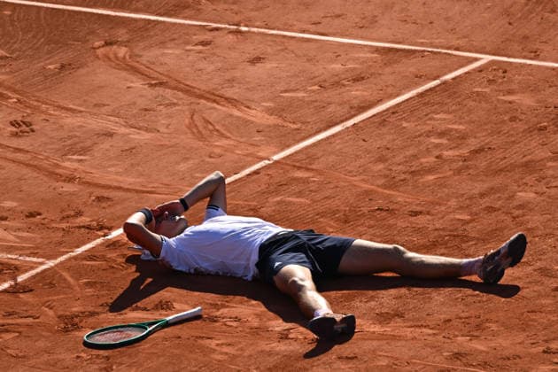 2026 French Open - Jakub Mensik Jakub Mensik (CZE) during his second round match at the 2026 Roland Garros French Tennis open tournament in Paris, France, on May 27, 2026. Photo by Corinne Dubreuil ABACAPRESS.COM Paris France  Copyright: xDubreuilxCorinne ABACAx