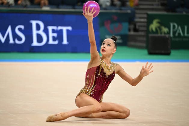 IPA85126901 - ILTERIAKOVA Sofiia (RUS) during European Championships in Rhythmic gymnastics, Rhythmische Sportgymnastik, RSG Gymnastics in Varna, Bulgaria, May 28 2026  Copyright: xFilippoxTomasi IPAxSportx xx 85126901