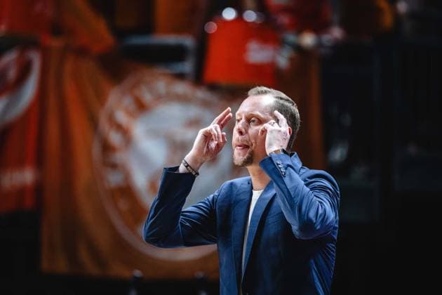 Basketball Berlin 27.05.2026 Saison 2025 2026 EasyCredit BBL 1. Bundesliga Männer, Herren Playoffs Viertelfinale Spiel 5 Alba Berlin - RASTA Vechta Christian Held (Vechta, Trainer)