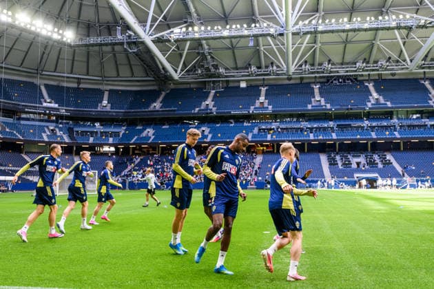 260528 Alexander Isak of the Swedish national football team at a training session on May 28, 2026 in Stockholm. Photo: Johanna Säll BILDBYRAN kod JL JL0620 fotboll football soccer fotball landskamp träning practice training sverige sweden sverige a FIFA World Cup, WM, Weltmeisterschaft, Fussball vm bbeng Copyright: JOHANNAxSÄLL BB260528BB179