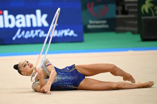 IPA85129873 - BORISOVA Mariia (RUS) during European Championships in Rhythmic gymnastics, Rhythmische Sportgymnastik, RSG Gymnastics in Varna, Bulgaria, May 28 2026  Copyright: xFilippoxTomasi IPAxSportx xx 85129873