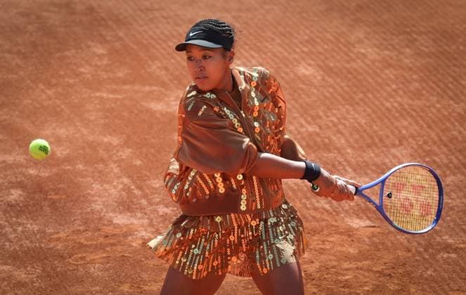 Japanese Naomi Osaka pictured in action during at the Roland Garros French Open tennis tournament, in Paris, France, Thursday 28 May 2026. This year s tournament takes place from 18 May to 07 June. VIRGINIExLEFOUR  x175246102x