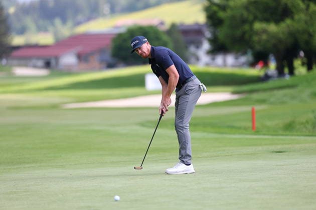 GOLF - Austrian Alpine Open KITZBUEHEL,AUSTRIA,28.MAY.26 - GOLF - DP World Tour, Austrian Alpine Open, GC Kitzbuehel-Schwarzsee-Reith. Image shows Sean Crocker (USA).  GEPAxpictures xAmirxBeganovic