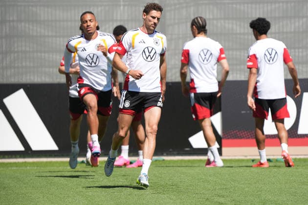 Leon Goretzka (Deutschland Germany) - Herzo Base 28.05.2026: Deutsche Nationalmannschaft, Trainingslager zur WM-Vorbereitung, Home Ground, HerzoBase, World of Adidas, Herzogenaurach