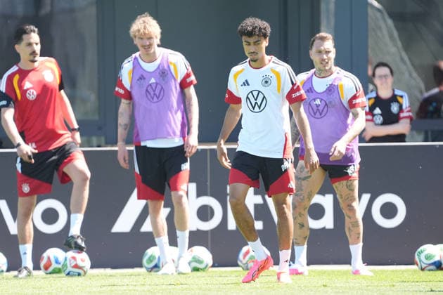 Nathaniel Brown (Deutschland Germany) - Herzo Base 28.05.2026: Deutsche Nationalmannschaft, Trainingslager zur WM-Vorbereitung, Home Ground, HerzoBase, World of Adidas, Herzogenaurach