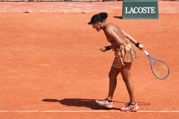 2026-05-28 2026 French Open - Day Five PARIS, FRANCE - MAY 28: Naomi Osaka of Japan during Day Five of the 2026 French Open at Roland Garros on May 28, 2026 in Paris, France. (Photo by Marleen Fouchier BSR Agency) Paris France Content not available for redistribution in The Netherlands directly or indirectly through any third parties. Copyright: xBSRxAgencyx