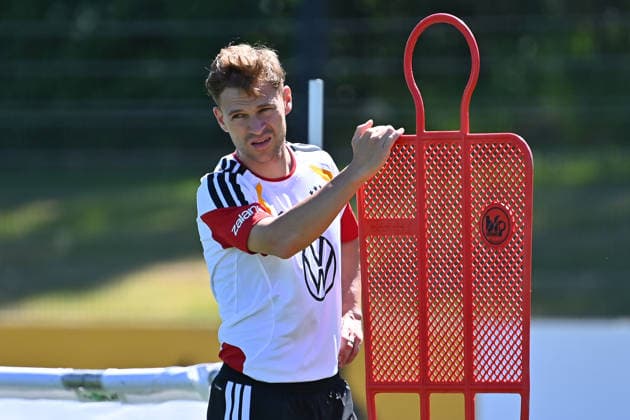 Joshua KIMMICH (GER), Aktion,Einzelbild,angeschnittenes Einzelmotiv,Halbfigur,halbe Figur. Deutsche Fussball Nationalmannschaft,WM Vorbereitung, Trainingslager in Herzogenaurach am 28.05.2026.