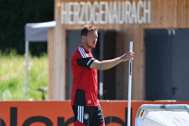 Bundestrainer Julian NAGELSMANN (GER). Deutsche Fussball Nationalmannschaft,WM Vorbereitung, Trainingslager in Herzogenaurach am 28.05.2026. Â