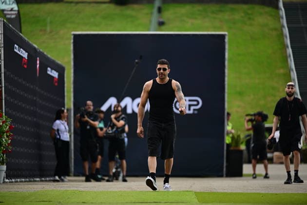 MotoGP of Italy - Previews Andrea Iannone walks in the paddock during the MotoGP Italian Grand Prix at Mugello Circuit in San Piero a Sieve, Italy, on May 28, 2026. San Piero a Sieve Tuscany Italy  Copyright: xAndreaxDiodatox originalFilename:diodato-italiang260528_nplEq.jpg