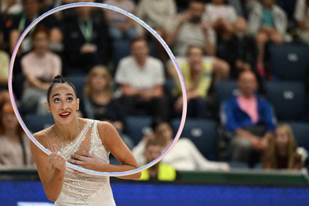IPA85134106 - BAUTISTA Alba (ESP) during European Championships in Rhythmic gymnastics, Rhythmische Sportgymnastik, RSG Gymnastics in Varna, Bulgaria, May 28 2026  Copyright: xFilippoxTomasi IPAxSportx xx 85134106