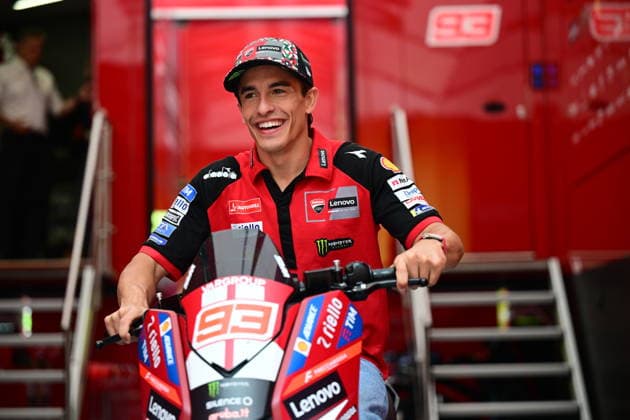 MotoGP of Italy - Previews Marc Marquez of Aprilia Racing walks in the paddock during the MotoGP Italian GP at Mugello Circuit on May 28, 2026, in San Piero a Sieve, Italy. San Piero a Sieve Tuscany Italy  Copyright: xAndreaxDiodatox originalFilename:diodato-italiang260528_npXYJ.jpg
