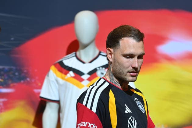 Medienstunde: David RAUM (GER). Einzelbild,angeschnittenes Einzelmotiv,Portraet,Portrait,Porträt. Deutsche Fussball Nationalmannschaft,WM Vorbereitung, Trainingslager in Herzogenaurach am 28.05.2026.