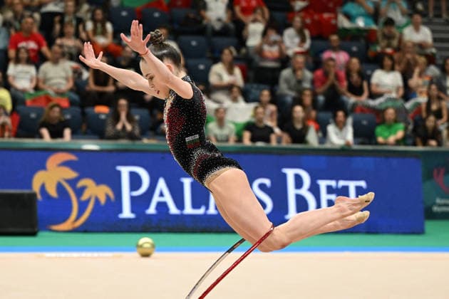OTHER - Gymnastics - European Championships in Rhythmic gymnastics, Rhythmische Sportgymnastik, RSG Photo by IPA ABACAPRESS.COM85135965 - NIKOLOVA Stiliana (BUL) during European Championships in Rhythmic Gymnastics, Gymnastics in Varna, Bulgaria, May 28 2026 Varna Bulgaria  Copyright: xIPAxSport ABACAx