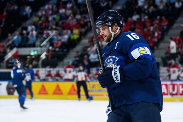 260528 Alexander Barkov of Finland during the 2026 IIHF Ice hockey, Eishockey World Championship, WM, Weltmeisterschaft quarterfinal match between Finland and Czech Republic on May 28, 2026 in Zürich. Photo: Jesper Zerman BILDBYRAN kod JZ JZ0735 ishockey ice hockey ishockey-vm 2026 vm 2026 iihf world championship finland tjeckien czech republic bbeng finland Copyright: JESPERxZERMAN BB260528JZ050