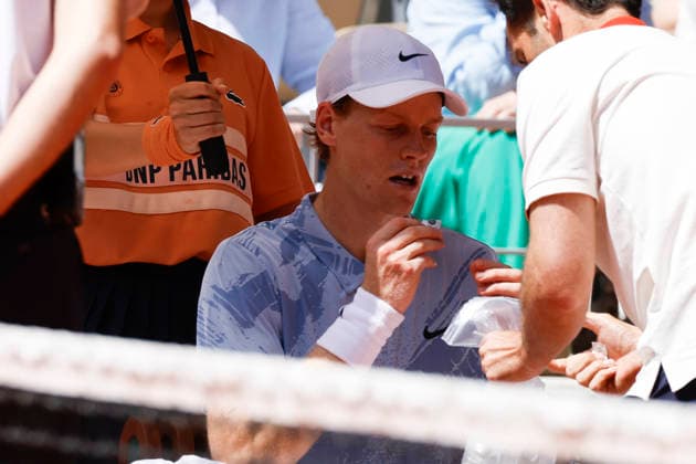 May 28, 2026, Paris, Paris, France: Jannik SINNER (ITA) during the tennis Grand Slam of Roland Garros 2026, at Roland Garros Stadium - on May 28 2026 .Paris - France Tennis Grand Slam Of Roland Garros 2026  - ZUMAb253 20260528_zsp_b253_122 Copyright: xLoicxBaratouxx