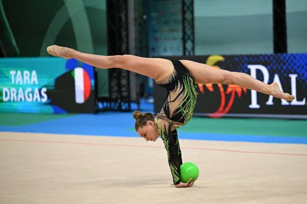 IPA85138705 - DRAGAS Tara (ITA) during European Championships in Rhythmic gymnastics, Rhythmische Sportgymnastik, RSG Gymnastics in Varna, Bulgaria, May 28 2026  Copyright: xFilippoxTomasi IPAxSportx xx 85138705