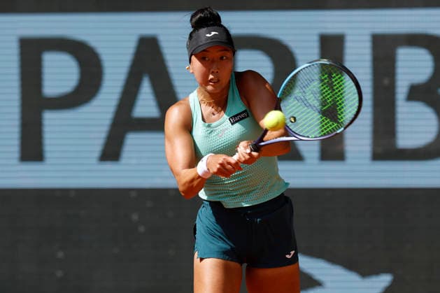 May 28, 2026, Paris, Paris, France: Ann LI (USA) in action during the tennis Grand Slam of Roland Garros 2026, at Roland Garros Stadium - on May 28 2026 .Paris - France Tennis Grand Slam Of Roland Garros 2026  - ZUMAb253 20260528_zsp_b253_148 Copyright: xLoicxBaratouxx