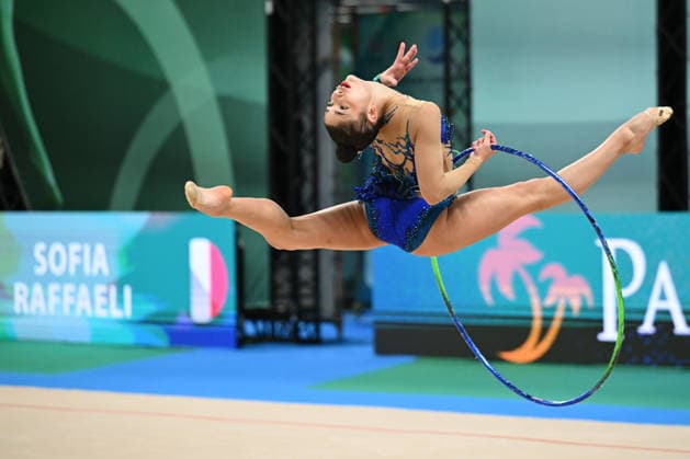 IPA85139237 - RAFFAELI Sofia (ITA) during European Championships in Rhythmic gymnastics, Rhythmische Sportgymnastik, RSG Gymnastics in Varna, Bulgaria, May 28 2026  Copyright: xFilippoxTomasi IPAxSportx xx 85139237