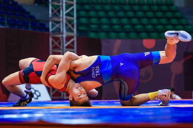U17, U 17 Wrestling Asian Championships 51kg GR - Donghyeon Kim (KOR) df. Rejep Jorayev (TKM)