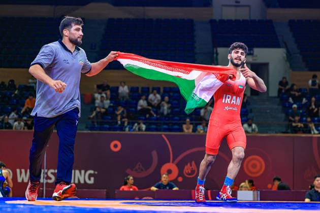 U17, U 17 Wrestling Asian Championships 60kg GR - Amirreza Saeid Tahmasbpourmarzouni (IRI)