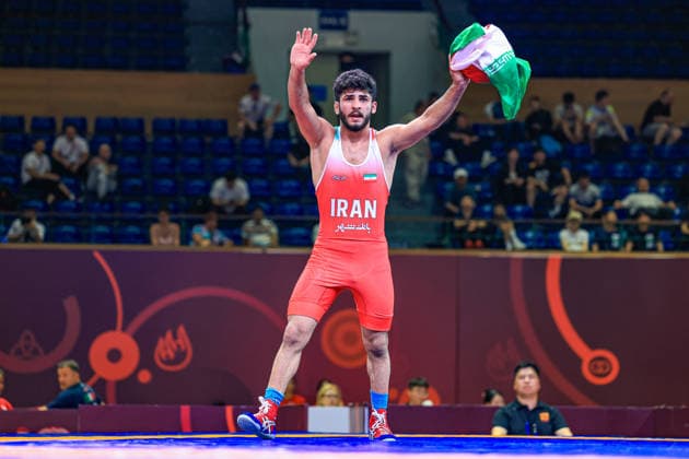 U17, U 17 Wrestling Asian Championships 60kg GR - Amirreza Saeid Tahmasbpourmarzouni (IRI)