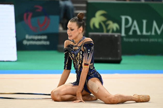 OTHER - Gymnastics - European Championships in Rhythmic gymnastics, Rhythmische Sportgymnastik, RSG Photo by IPA ABACAPRESS.COM85138702 - VARFOLOMEEV Darja (GER) during European Championships in Rhythmic Gymnastics, Gymnastics in Varna, Bulgaria, May 28 2026 Varna Bulgaria  Copyright: xIPAxSport ABACAx