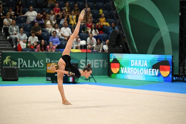 OTHER - Gymnastics - European Championships in Rhythmic gymnastics, Rhythmische Sportgymnastik, RSG Photo by IPA ABACAPRESS.COM85139231 - VARFOLOMEEV Darja (GER) during European Championships in Rhythmic Gymnastics, Gymnastics in Varna, Bulgaria, May 28 2026 Varna Bulgaria  Copyright: xIPAxSport ABACAx