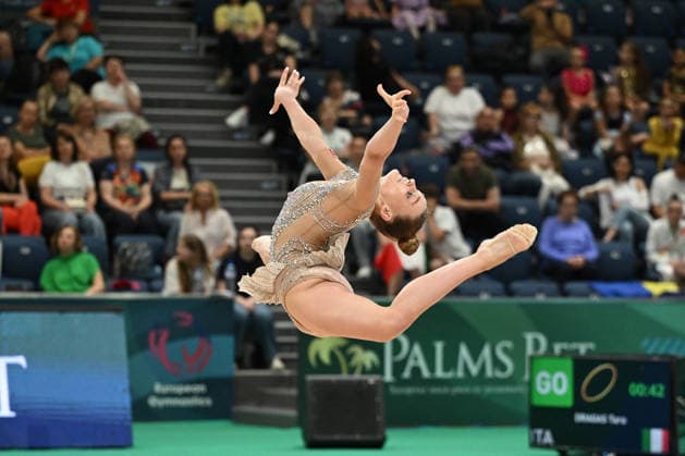 OTHER - Gymnastics - European Championships in Rhythmic gymnastics, Rhythmische Sportgymnastik, RSG Photo by IPA ABACAPRESS.COM85139233 - DRAGAS Tara (ITA) during European Championships in Rhythmic Gymnastics, Gymnastics in Varna, Bulgaria, May 28 2026 Varna Bulgaria  Copyright: xIPAxSport ABACAx