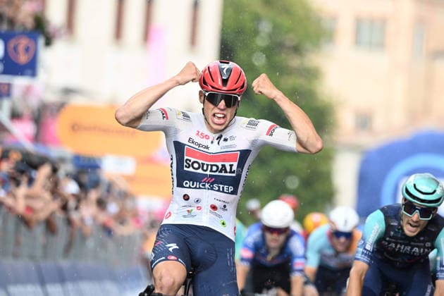 28-05-2026 Giro D italia; Tappa 18 Fai Della Paganella - Pieve Di Soligo; 2026, Soudal - Quick Step; Magnier, Paul; Pieve Di Soligo; 