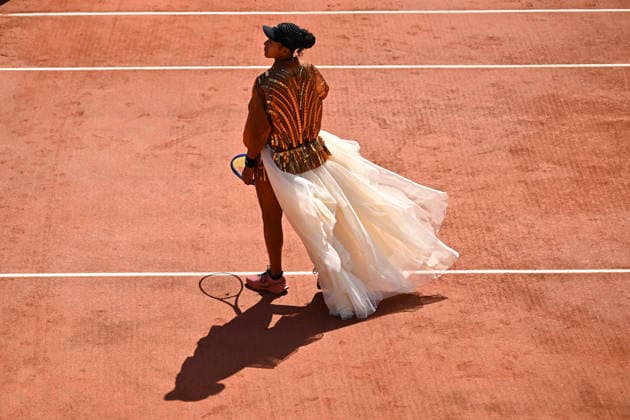 French Open - Naomi Osaka Naomi Osaka (JPN) during her second round match at the 2026 Roland-Garros tournament in Paris, FRANCE, on May 28, 2026. Photo by Corinne Dubreuil ABACAPRESS.COM Paris France  Copyright: xDubreuilxCorinne ABACAx