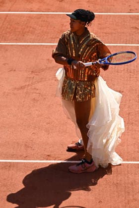 French Open - Naomi Osaka Naomi Osaka (JPN) during her second round match at the 2026 Roland-Garros tournament in Paris, FRANCE, on May 28, 2026. Photo by Corinne Dubreuil ABACAPRESS.COM Paris France  Copyright: xDubreuilxCorinne ABACAx
